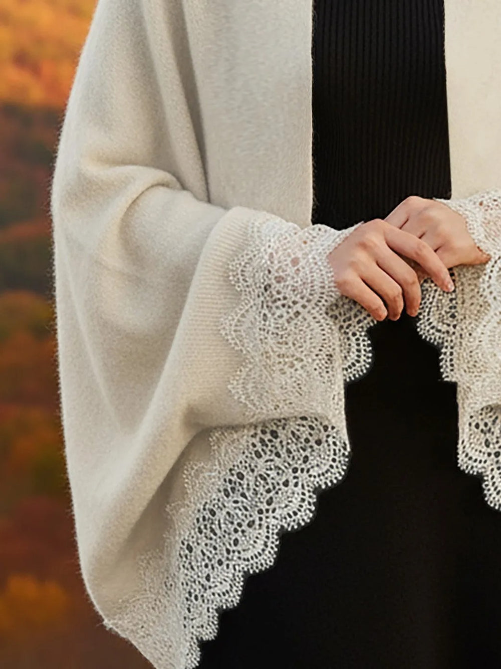 Apricot Cashmere Long Sleeve Cardigan