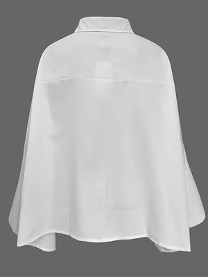 Casual Long Sleeve Commuter Blouse