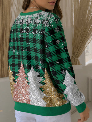 Chic Christmas Casual Sweatshirt