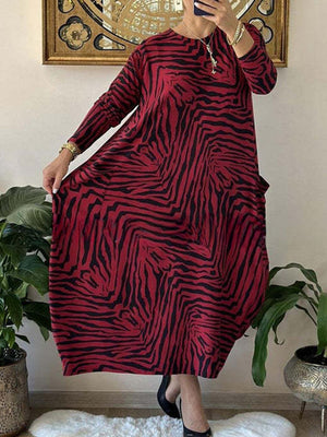 Chic Leopard Print Maxi Dress