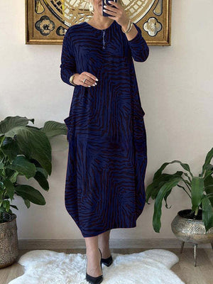 Chic Leopard Print Maxi Dress