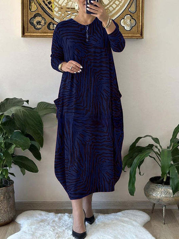 Chic Leopard Print Maxi Dress