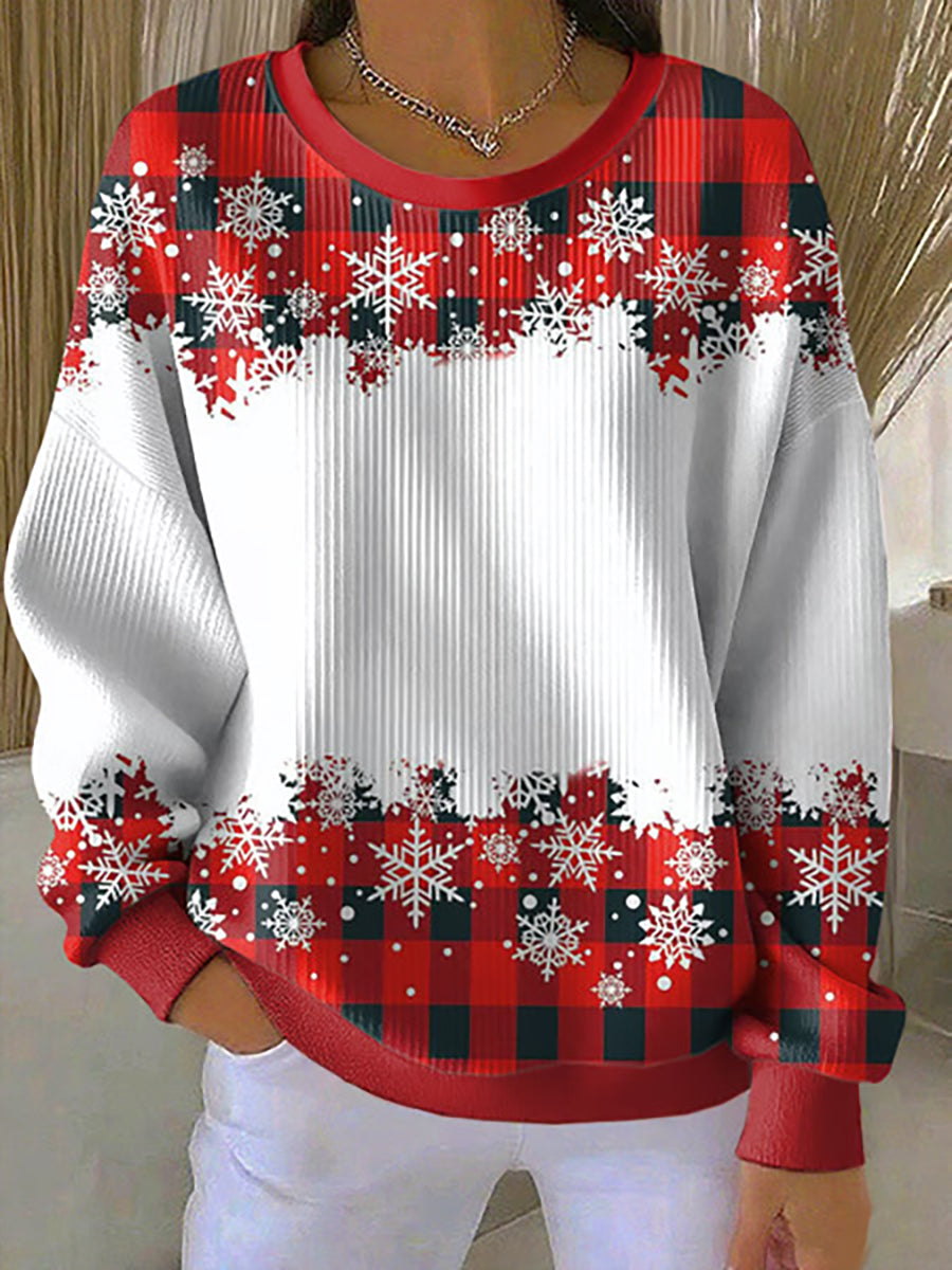 Christmas Casual Crewneck Sweatshirt