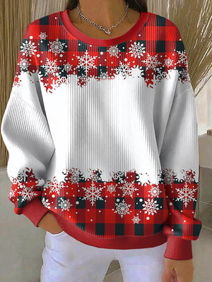 Christmas Casual Crewneck Sweatshirt