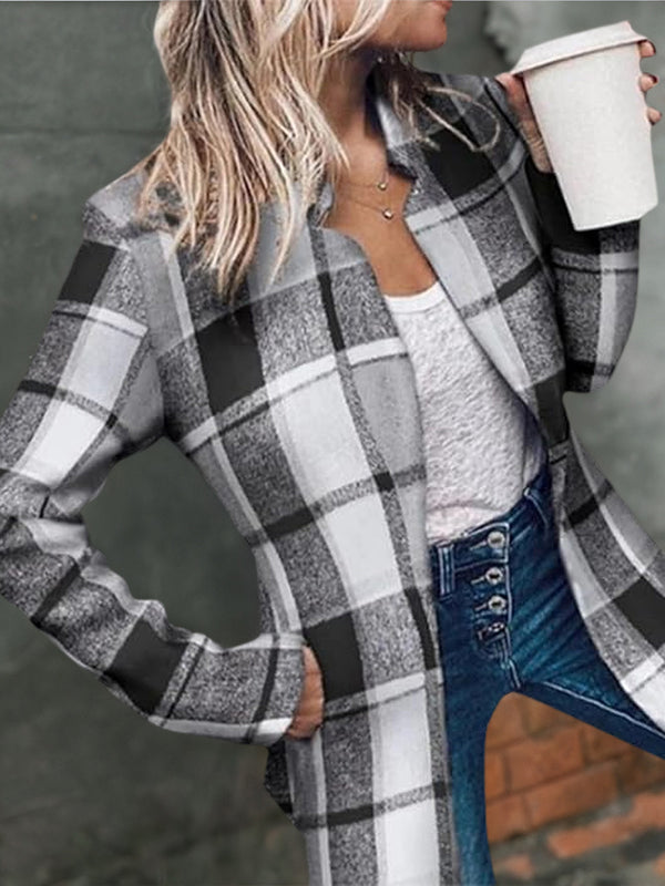 Classic Plaid Timeless Coat