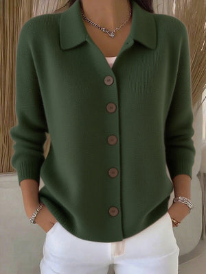 Classic Soft Knit Layering Cardigan