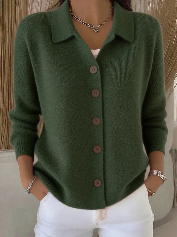 Classic Soft Knit Layering Cardigan
