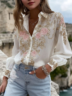 Classic White Long Sleeve Shirt