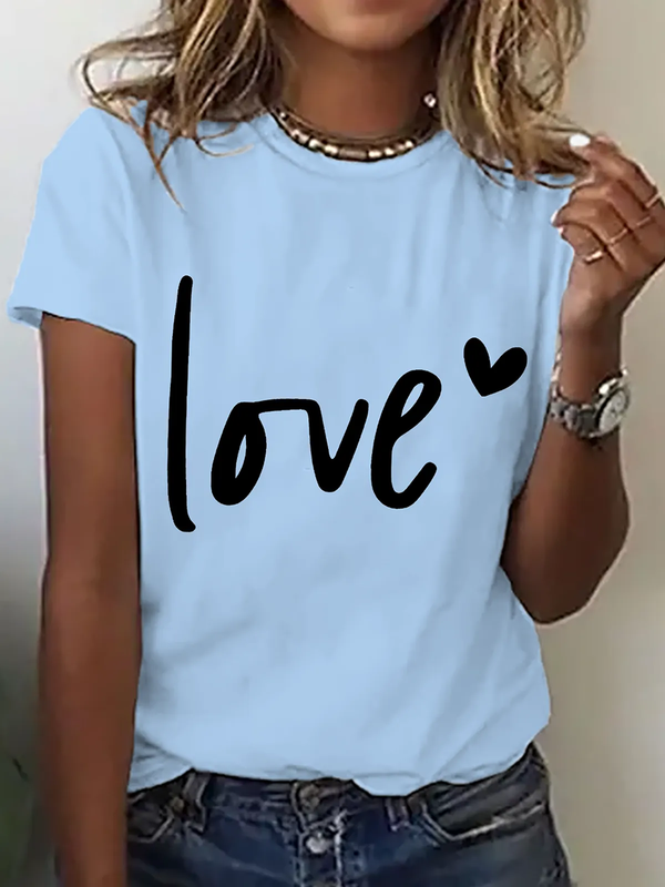 Comfy Print Short Sleeve Top