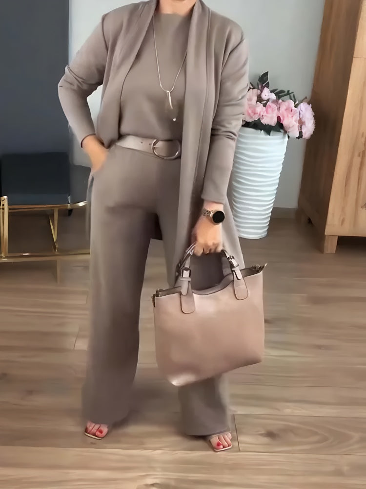 Effortless Elegance 3-Piece Women’s Outfit Set