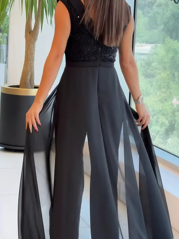 Elegant Sleeveless Jumpsuit