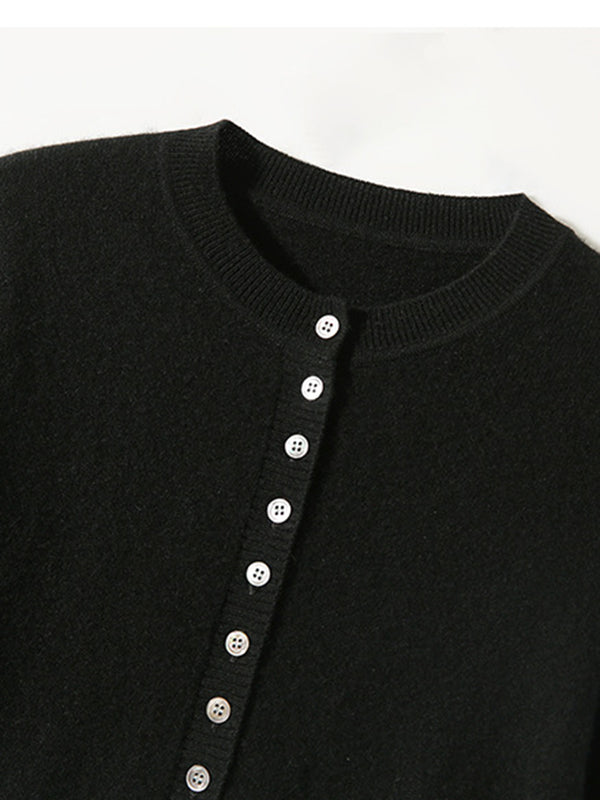 Elegant Women's Knit Cardigan