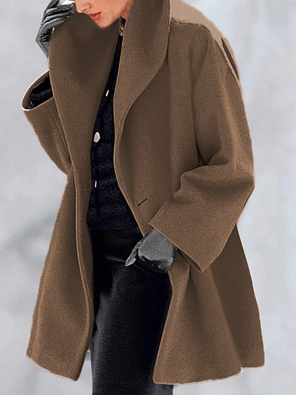 Multi-color Oversized Hooded Coat