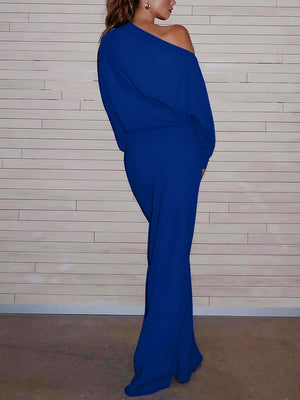 Off-the-Shoulder Maxi Dress