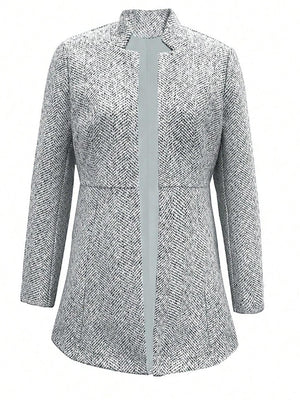 Thickened Tweed Classic Coat